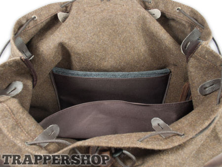 Plecak Trapper Trzy Kieszenie Wełna - Huetter zdjęcie 2